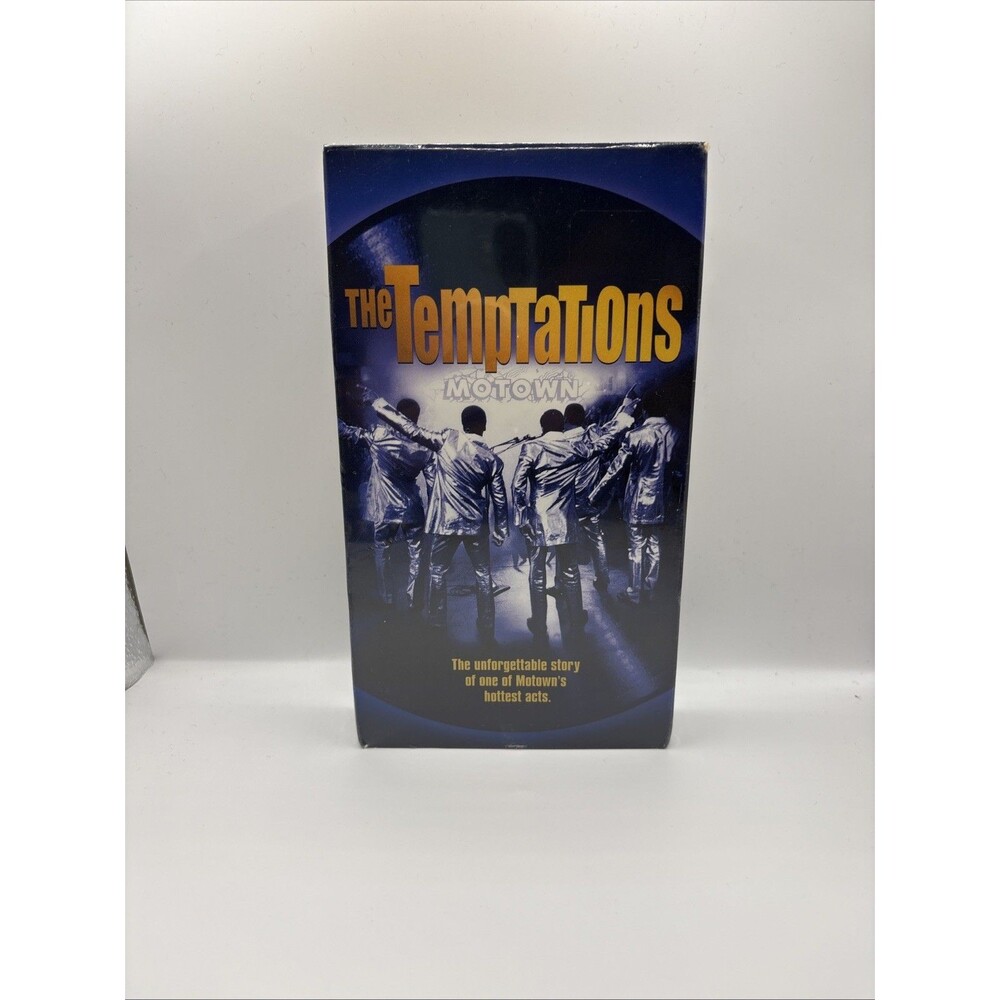 The Temptations VHS 1998 Motown Part 1 & 2 Based On The True Story Movie SEALED